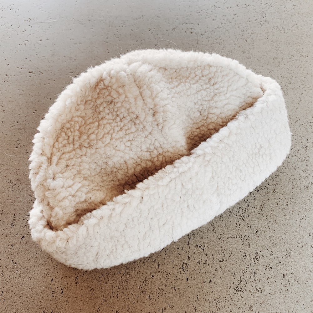 LYKKE WULLF Faux Sherpa Beanie